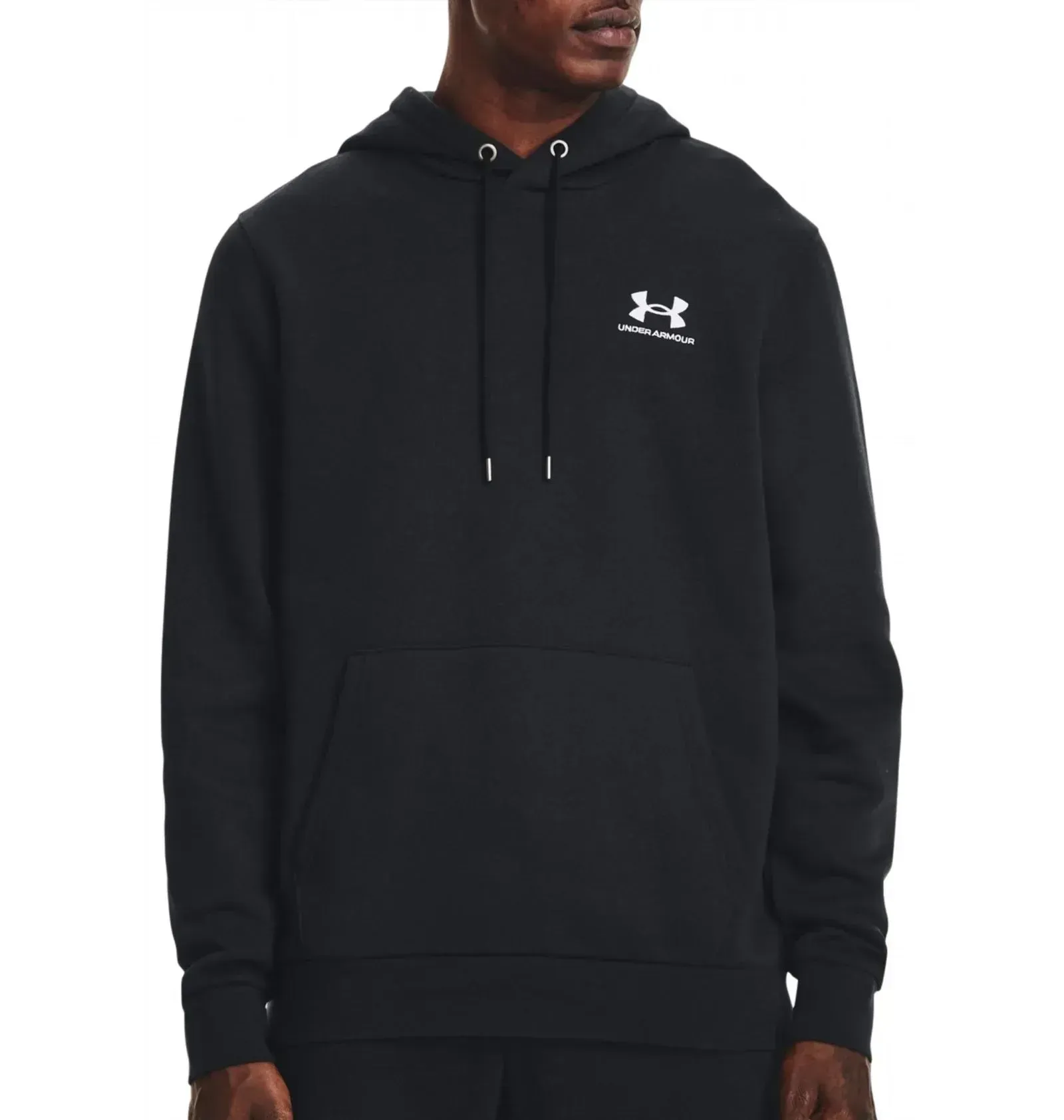 Кофта чоловіча Under Armour Essential Fleece Black (1373880-001)