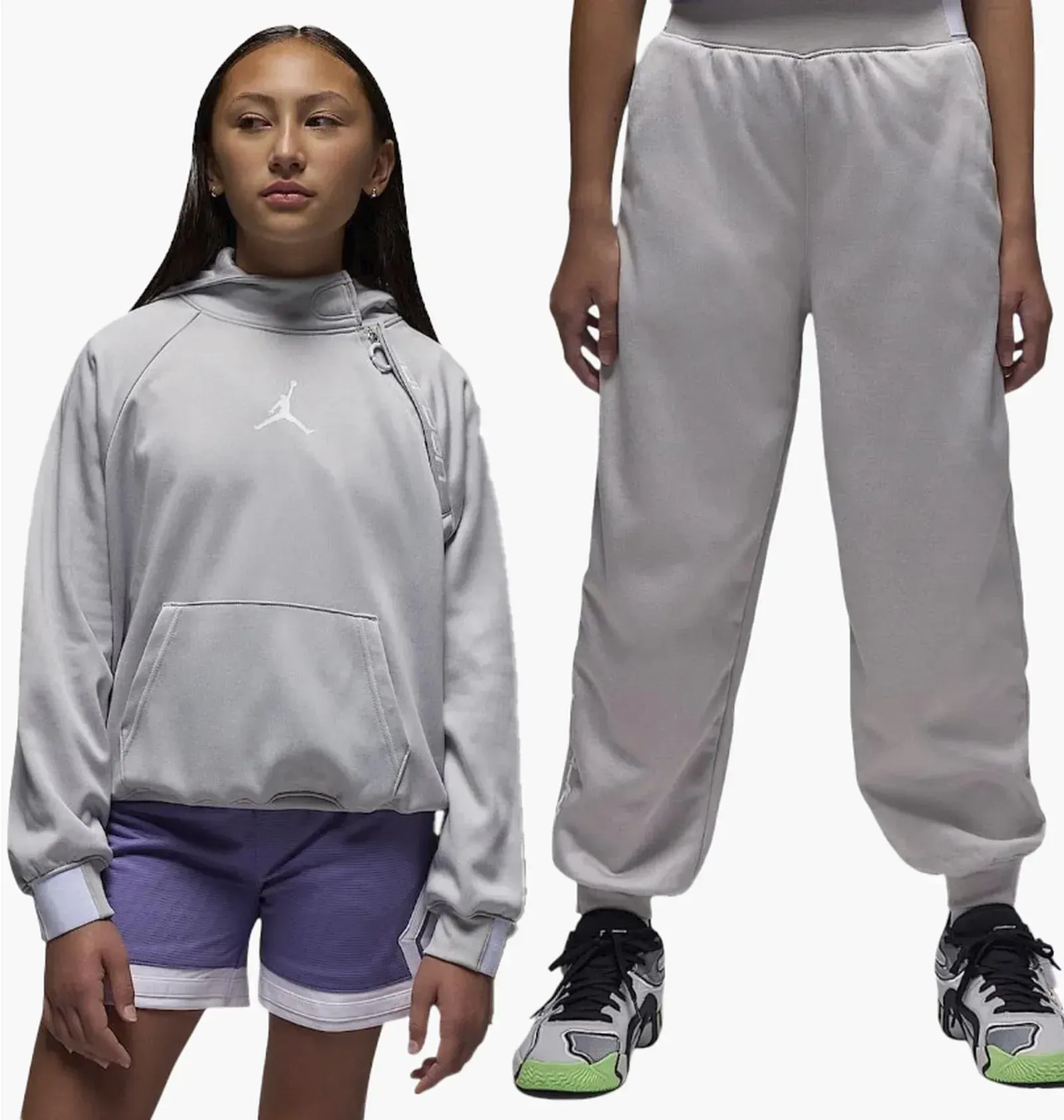 Спортивний костюм дитячий Jordan Therma-Fit Ease Fleece Grey (95D567-G2H__95D568-G2H)