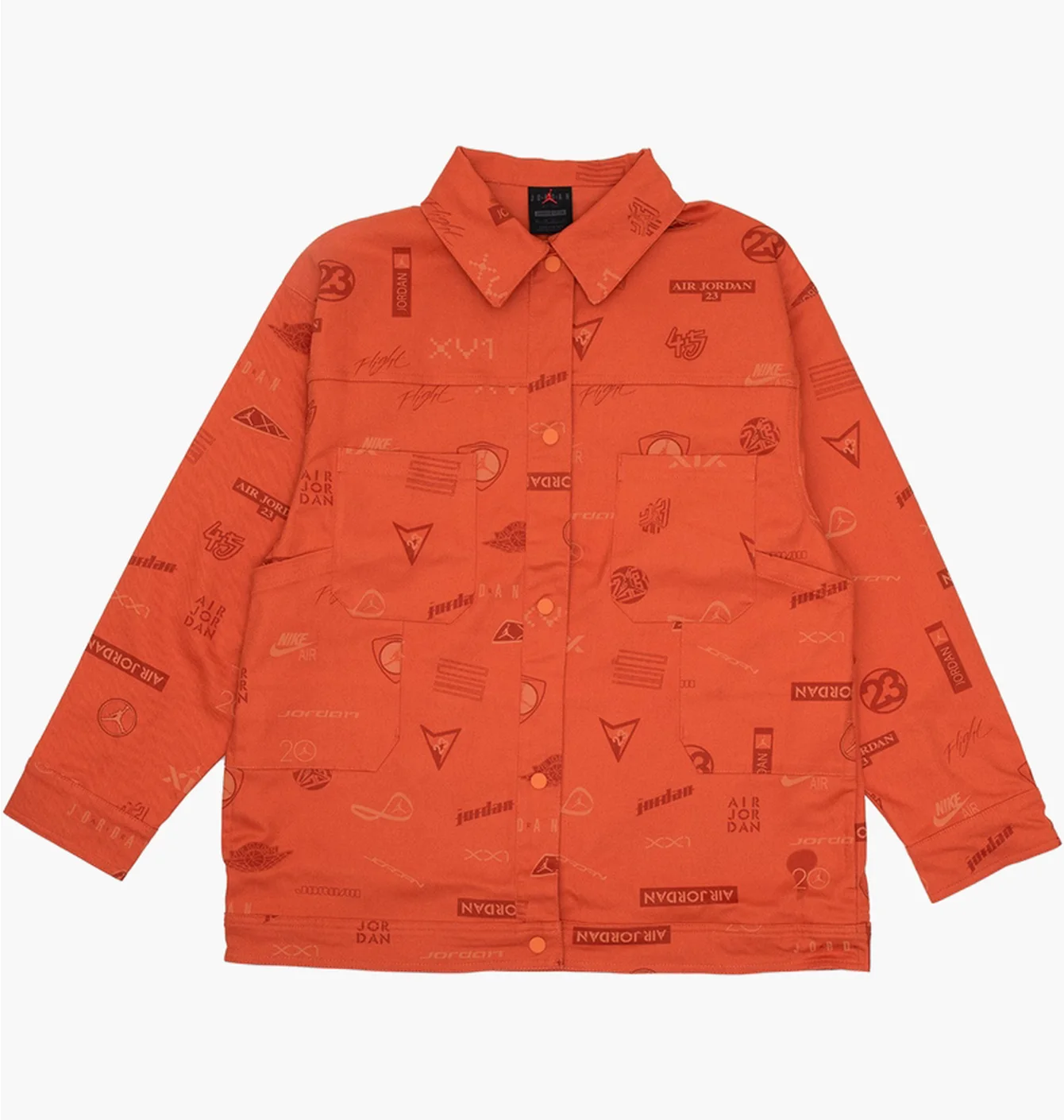 Сорочка жіноча Air Jordan Trucker Jacket Orange DX0384-812