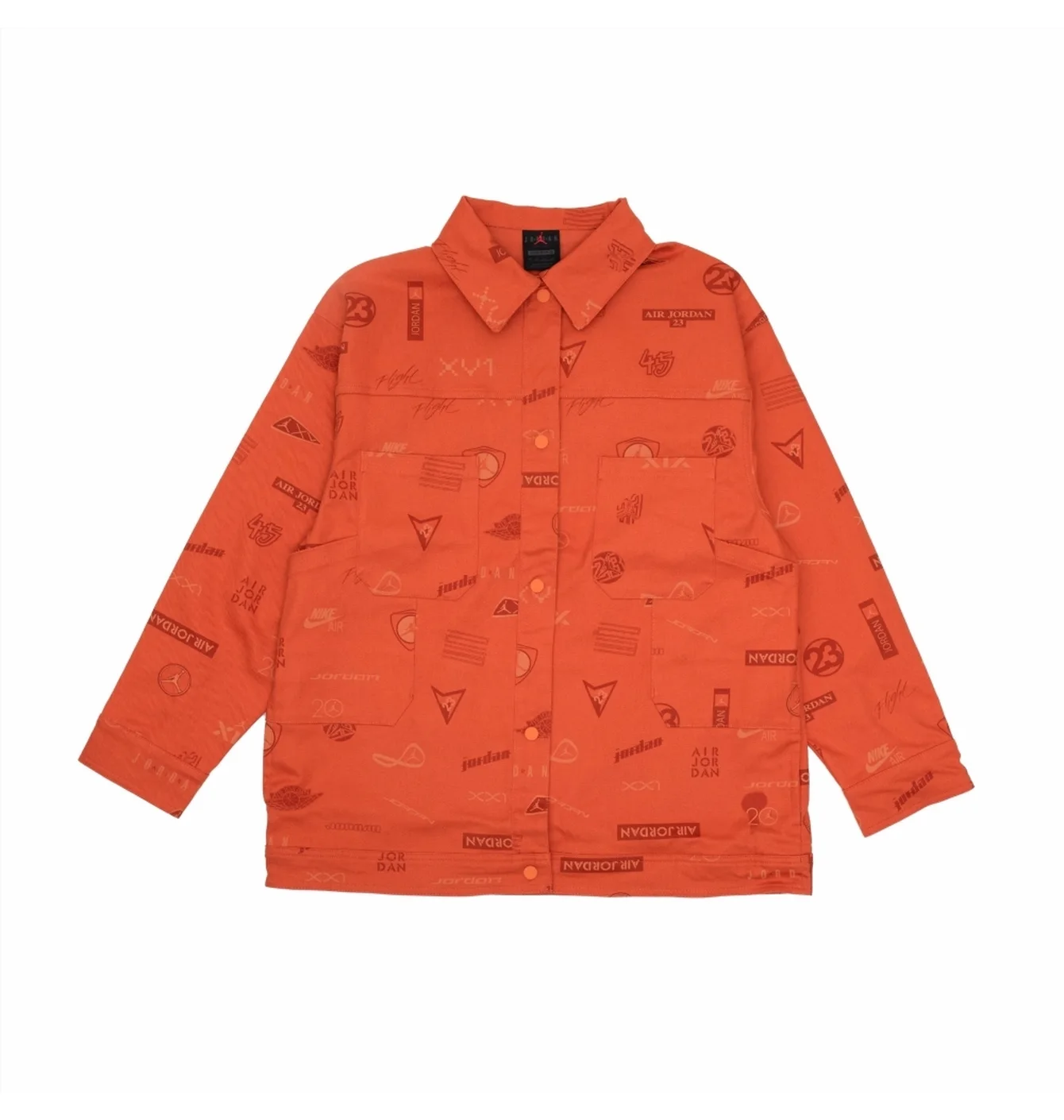 Сорочка жіноча Air Jordan Trucker Jacket Orange DX0384-812