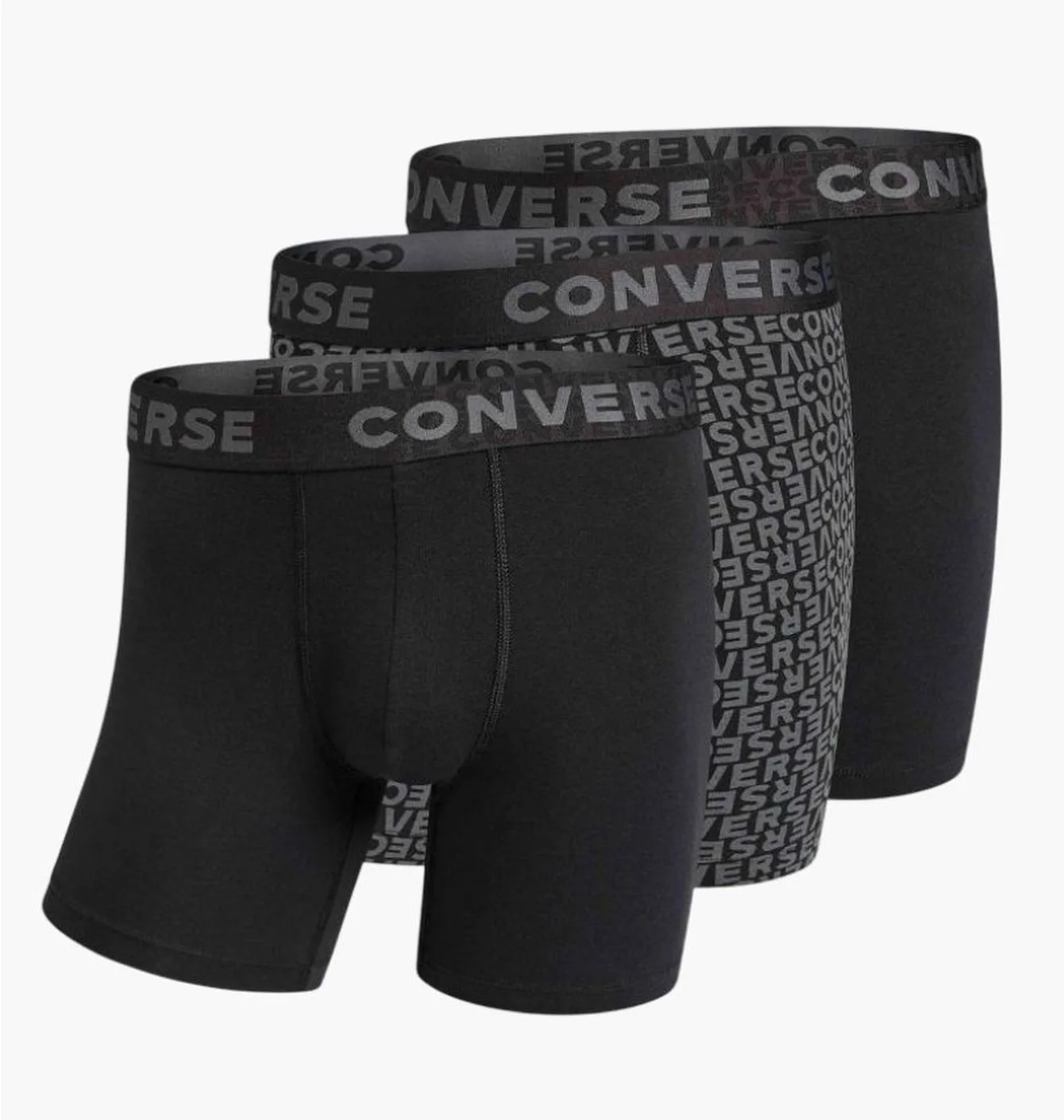 Труси чоловічі Converse Antibacterial Black/Grey CM0499-023