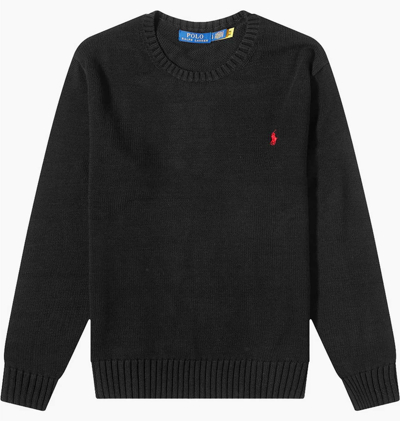 Polo Ralph Lauren Cotton Crew Neck Sweater black
