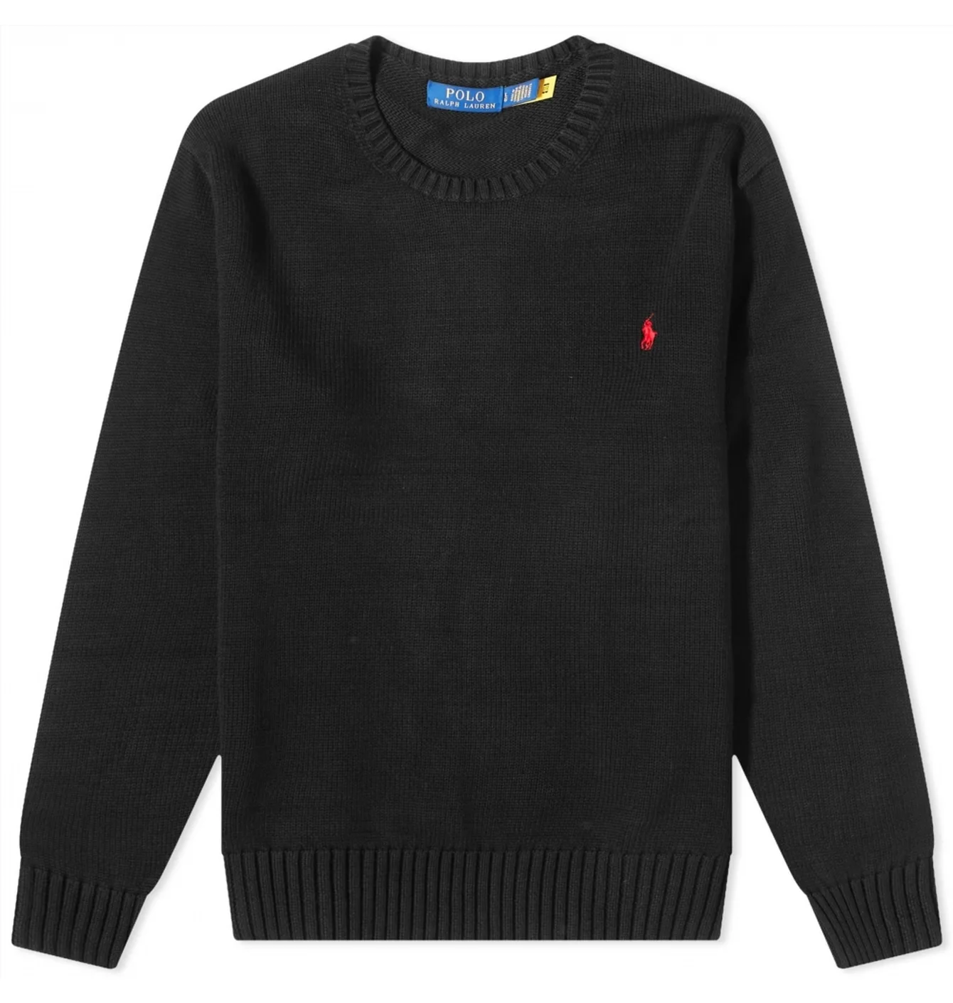 Polo Ralph Lauren Cotton Crew Neck Sweater black