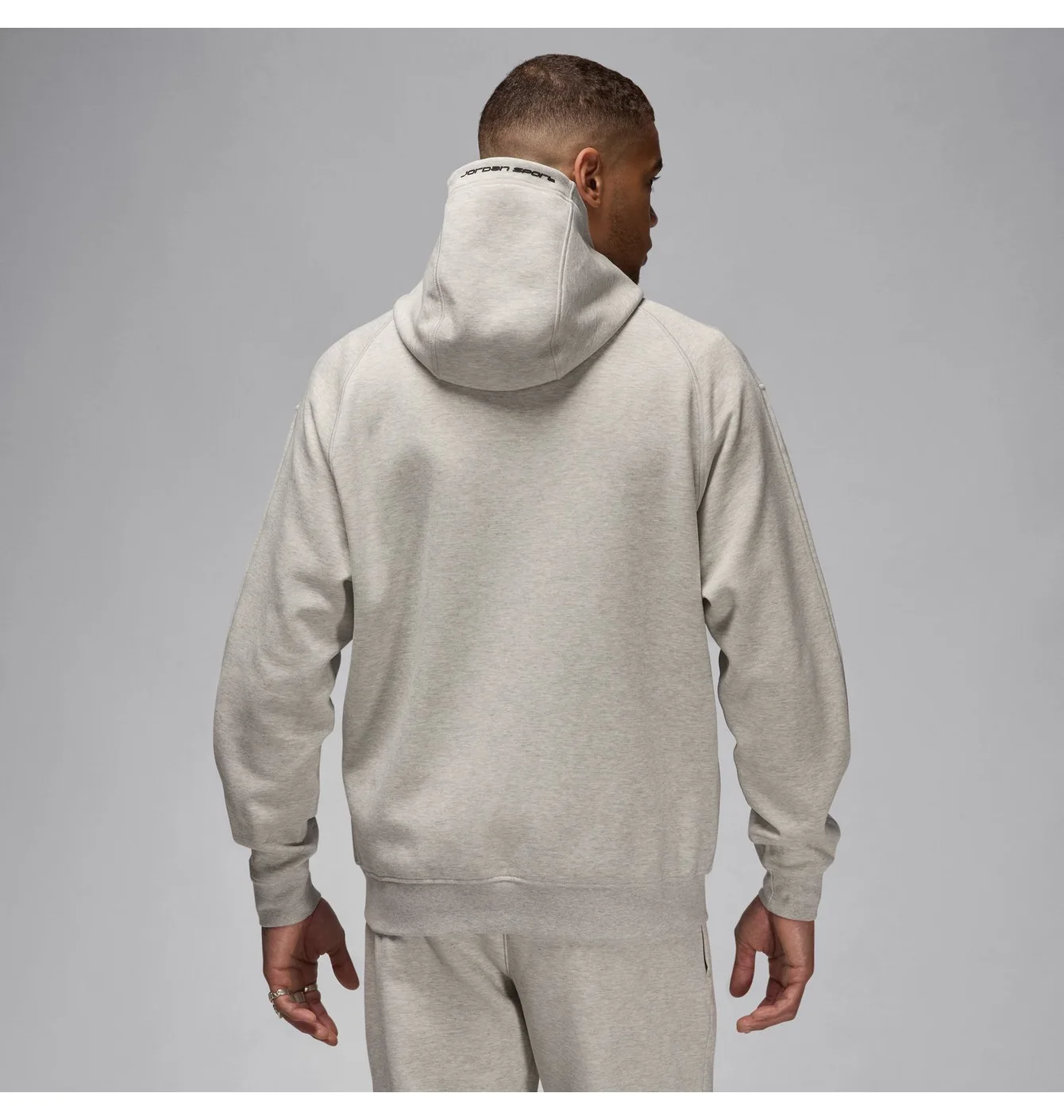 Толстовка чоловіча Air Jordan Sport Hoop Fleece Grey FV8602-050