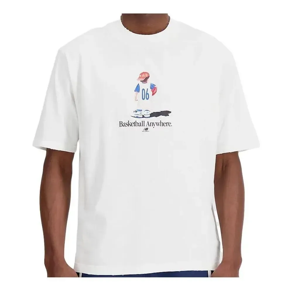 Футболка NB Basketball Anywhere White