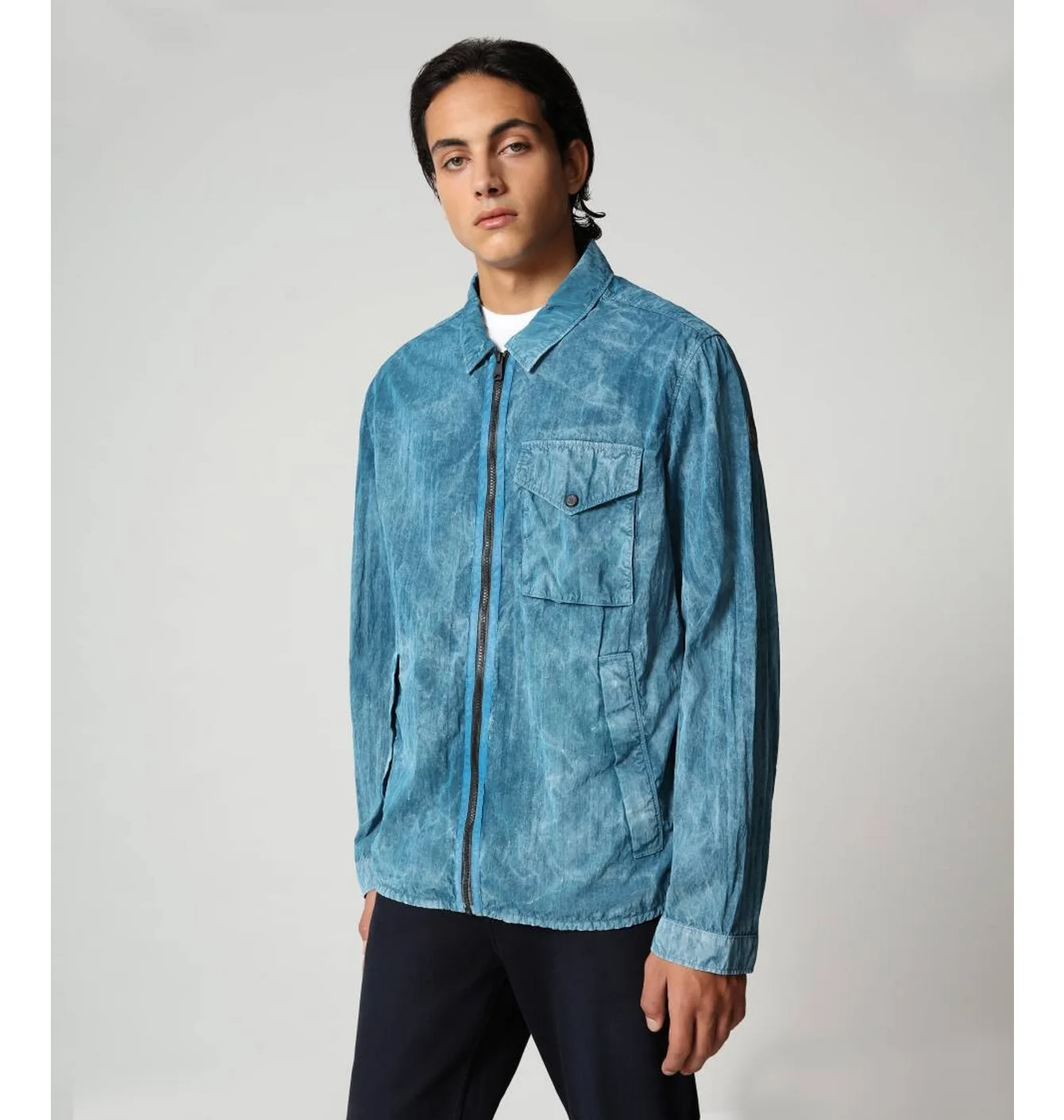Napapijri transitional jacket Colour Poseidon blue b2e