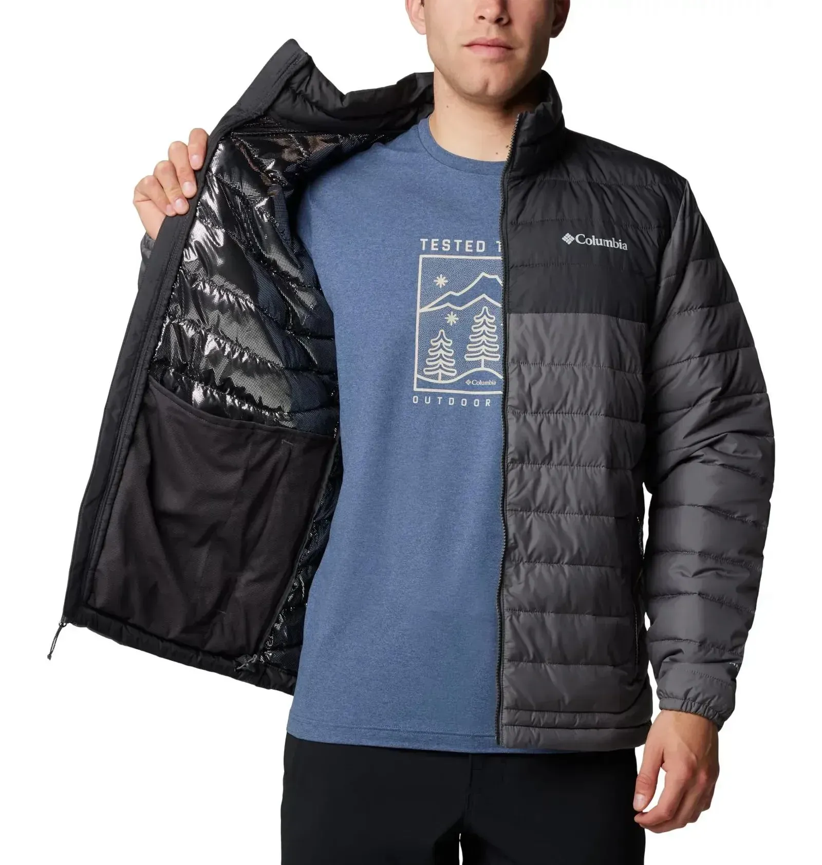 Куртка чоловіча Columbia Powder Lite Ii Grey (2086964023)