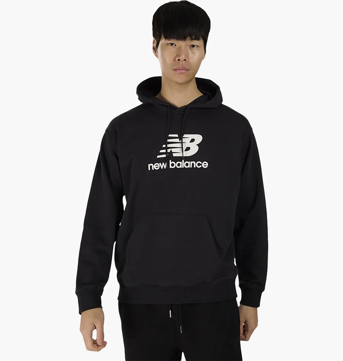 Худі New balance Sport Essentials French Terry Logo black