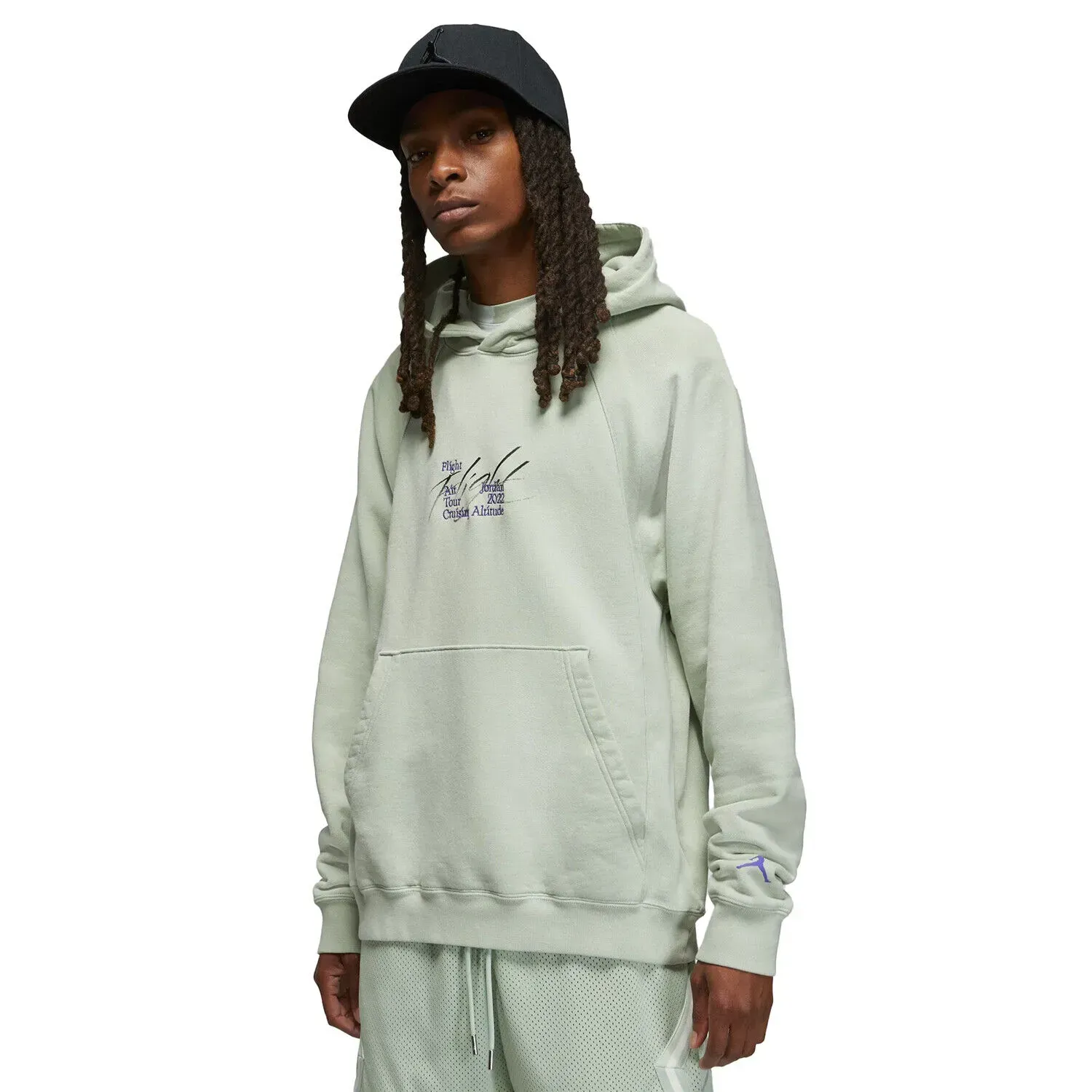 Кофта чоловіча Jordan Flight Heritage Pullover Men's Hoodie Seafoam (DM1394-017)