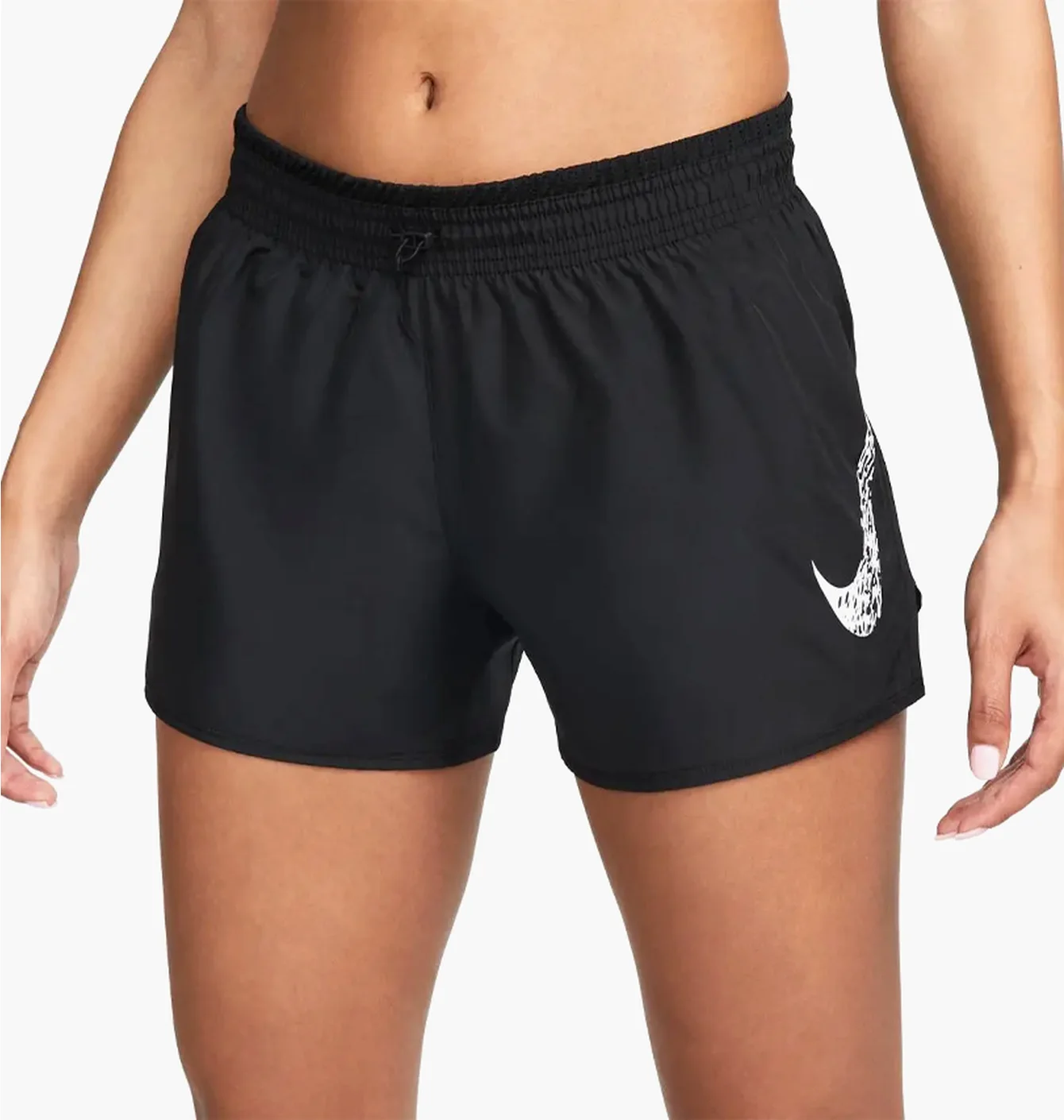 Шорти жіночі Nike W Df Swoosh Run Short Black Dm7773-010