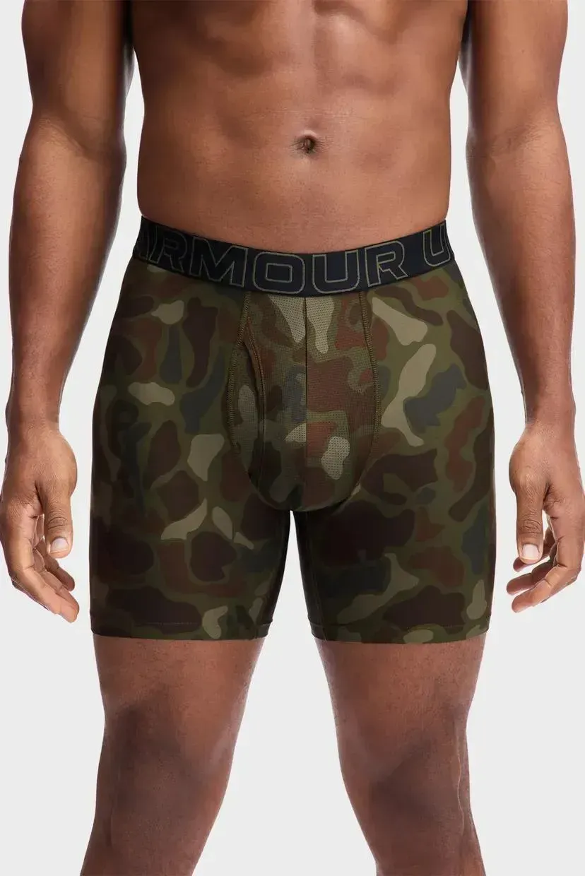 Труси-боксерки чоловічі Under Armour Performance Tech - Novelty 6 3Pk (1383879-392)