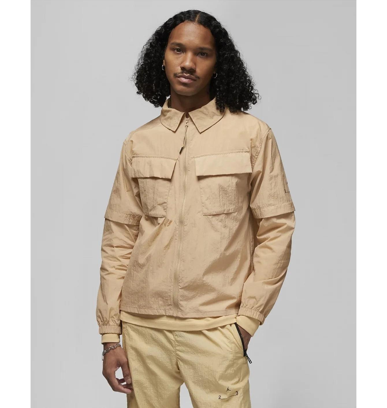 Ветровка Beige Jordan 23 Engineered Utility Shirt