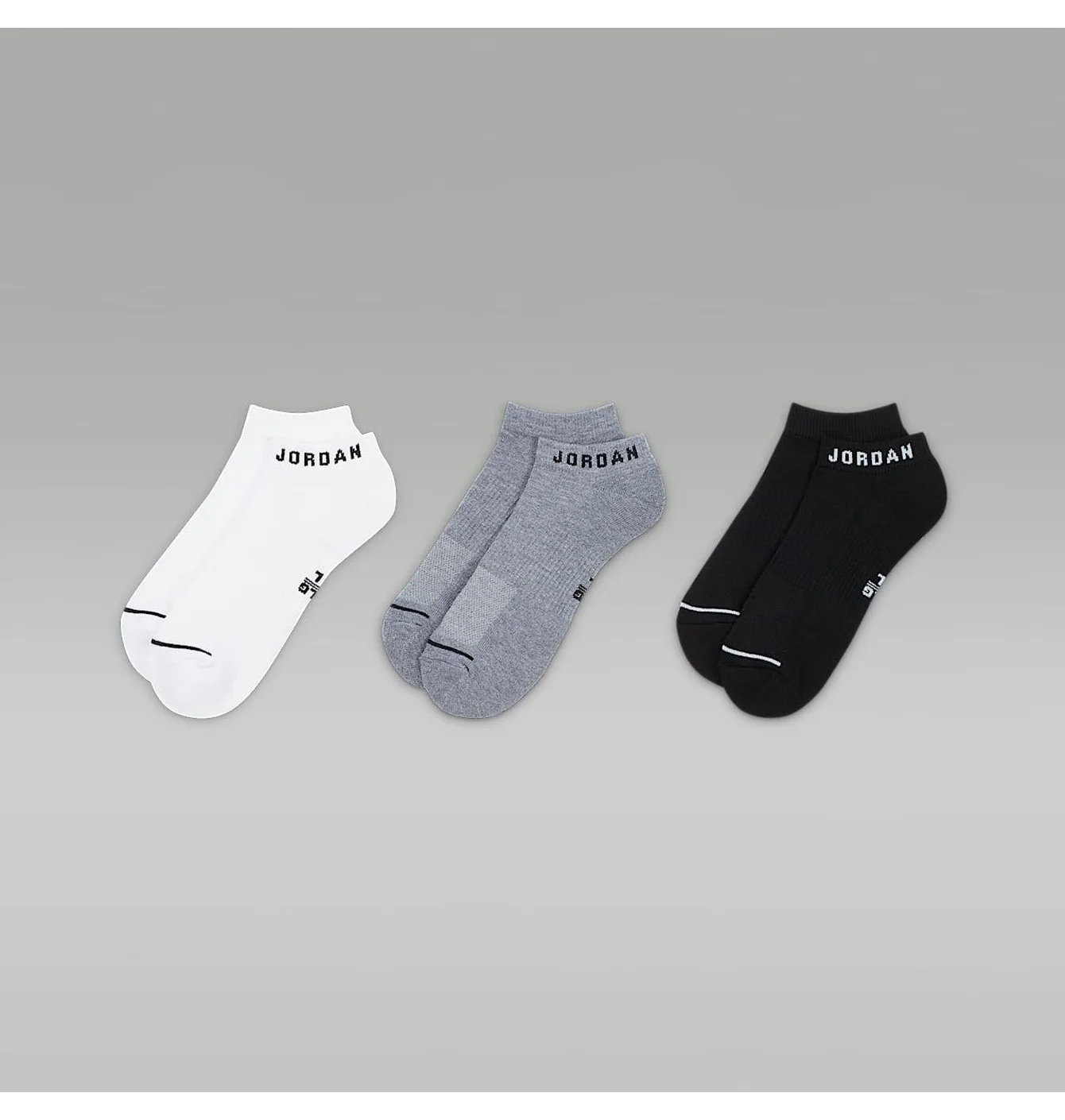 Шкарпетки жіночі Air Jordan Everyday No-Show Dri-Fit Multi (3 пари) DX9656-911
