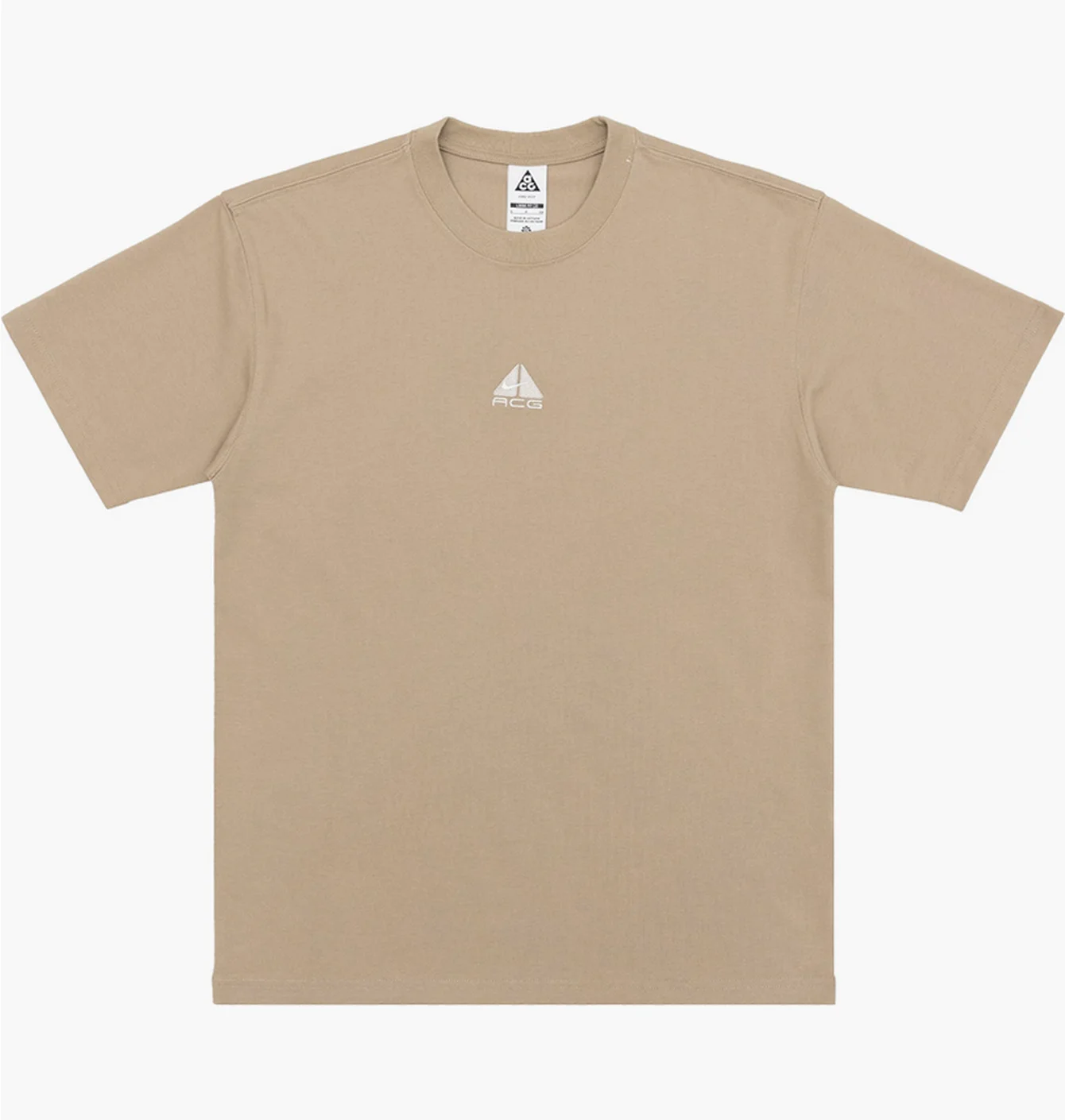 Футболка Nike Acg Emblem T-Shirt Khaki Beige