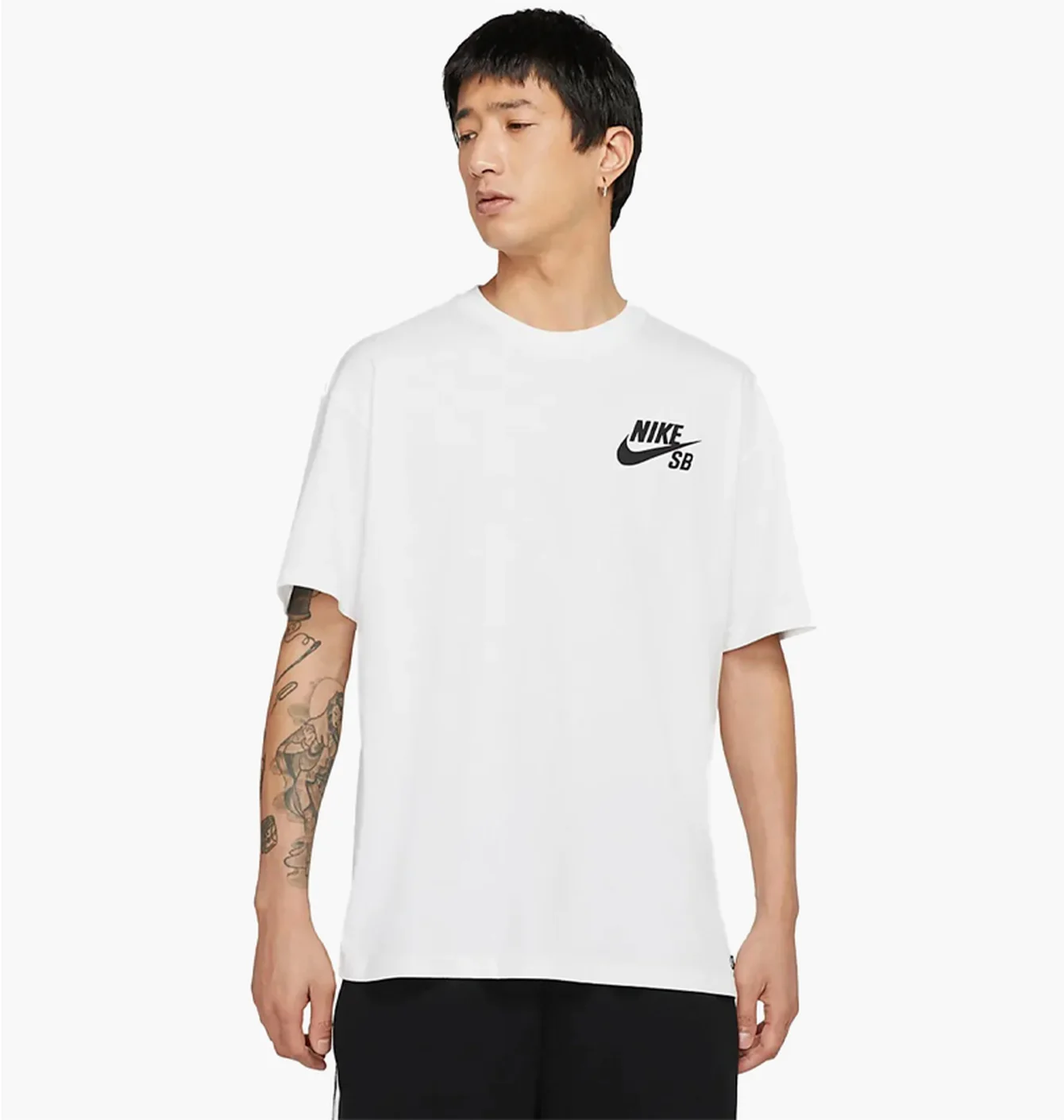 Футболка NIKE M NK SB TEE LOGO WHITE