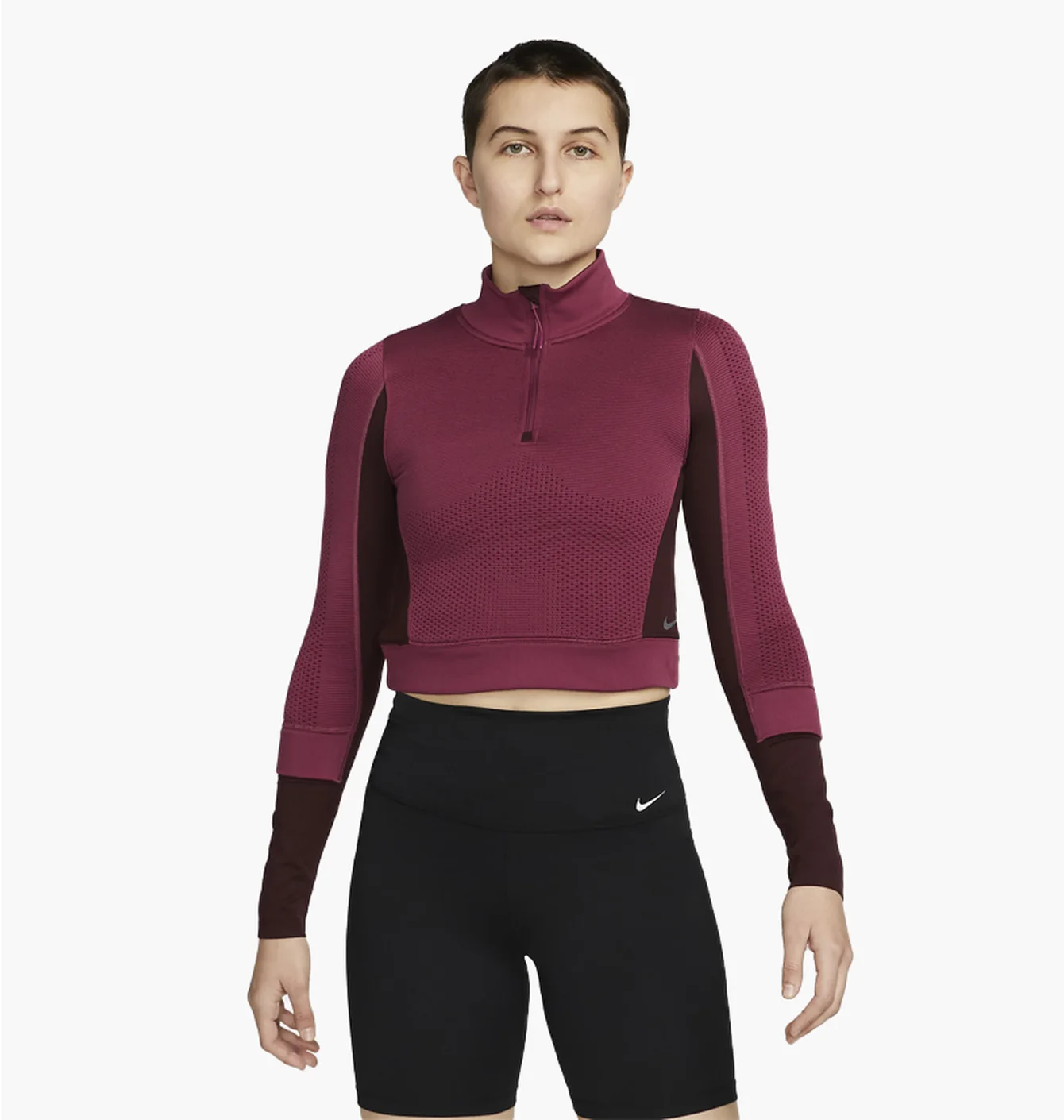 NIKE THERMA-FIT ADV CITY READY BORDO