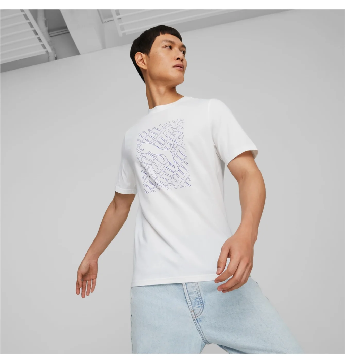 Футболка чоловіча Puma Hc Graphic White 674474-02