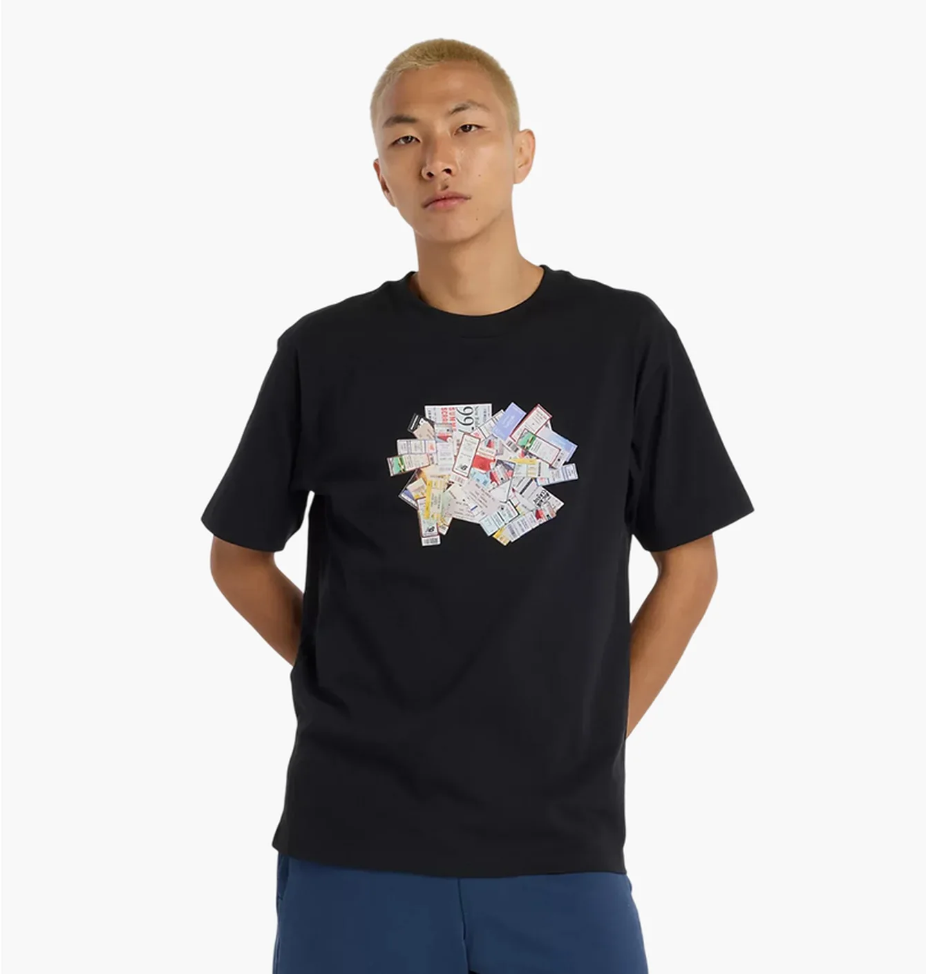Футболка New Balance Black Print