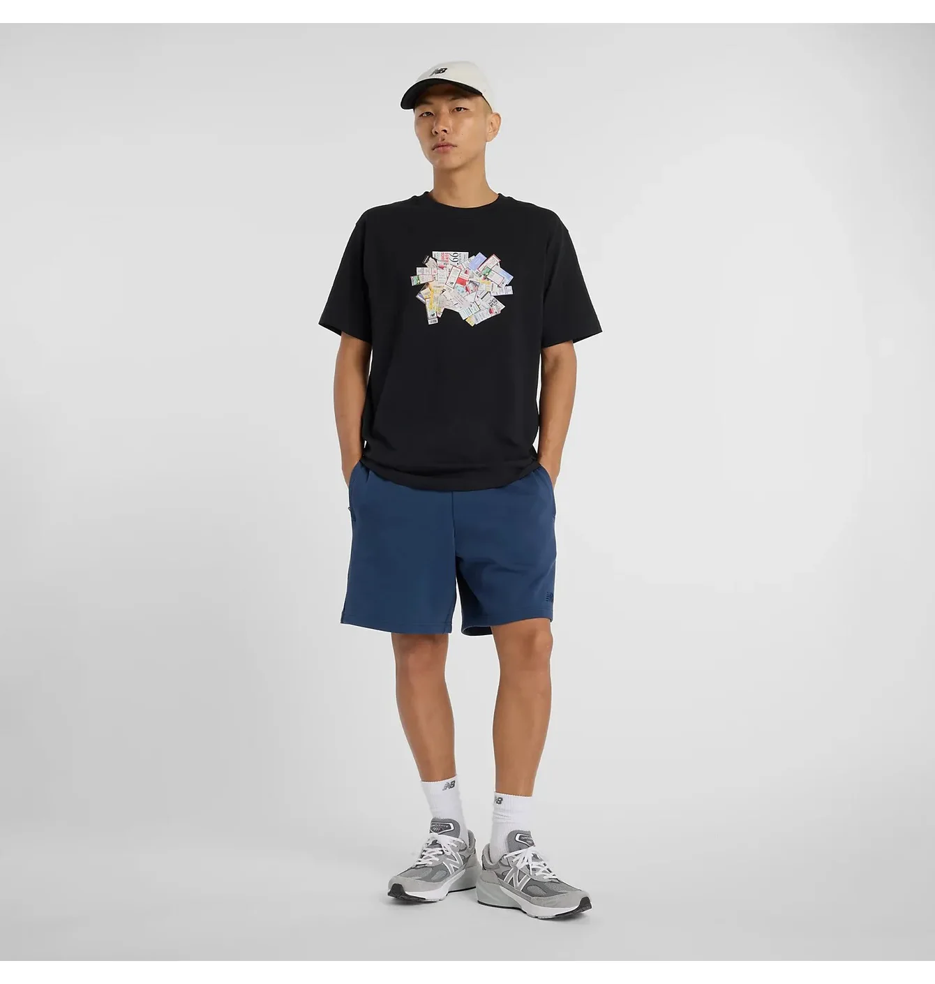 Футболка New Balance Black Print