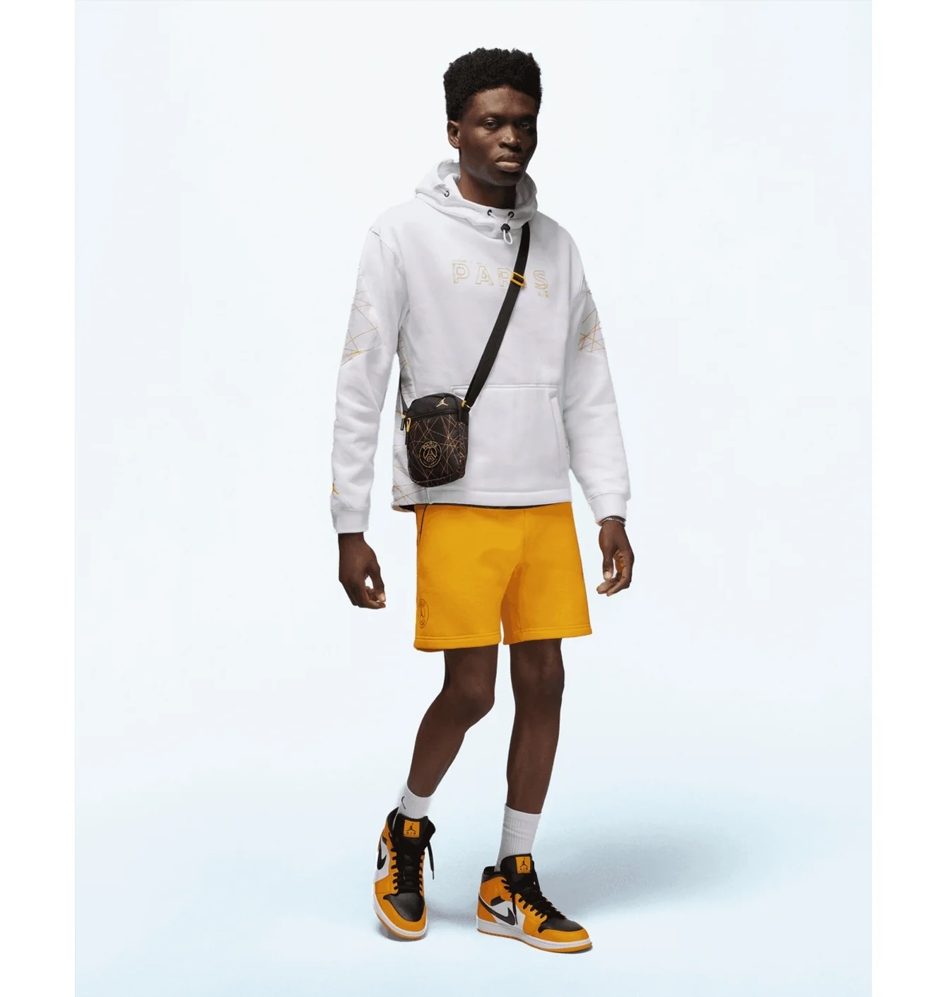 Худі Jordan x Paris Saint-Germain Pullover Hoodie (біле)