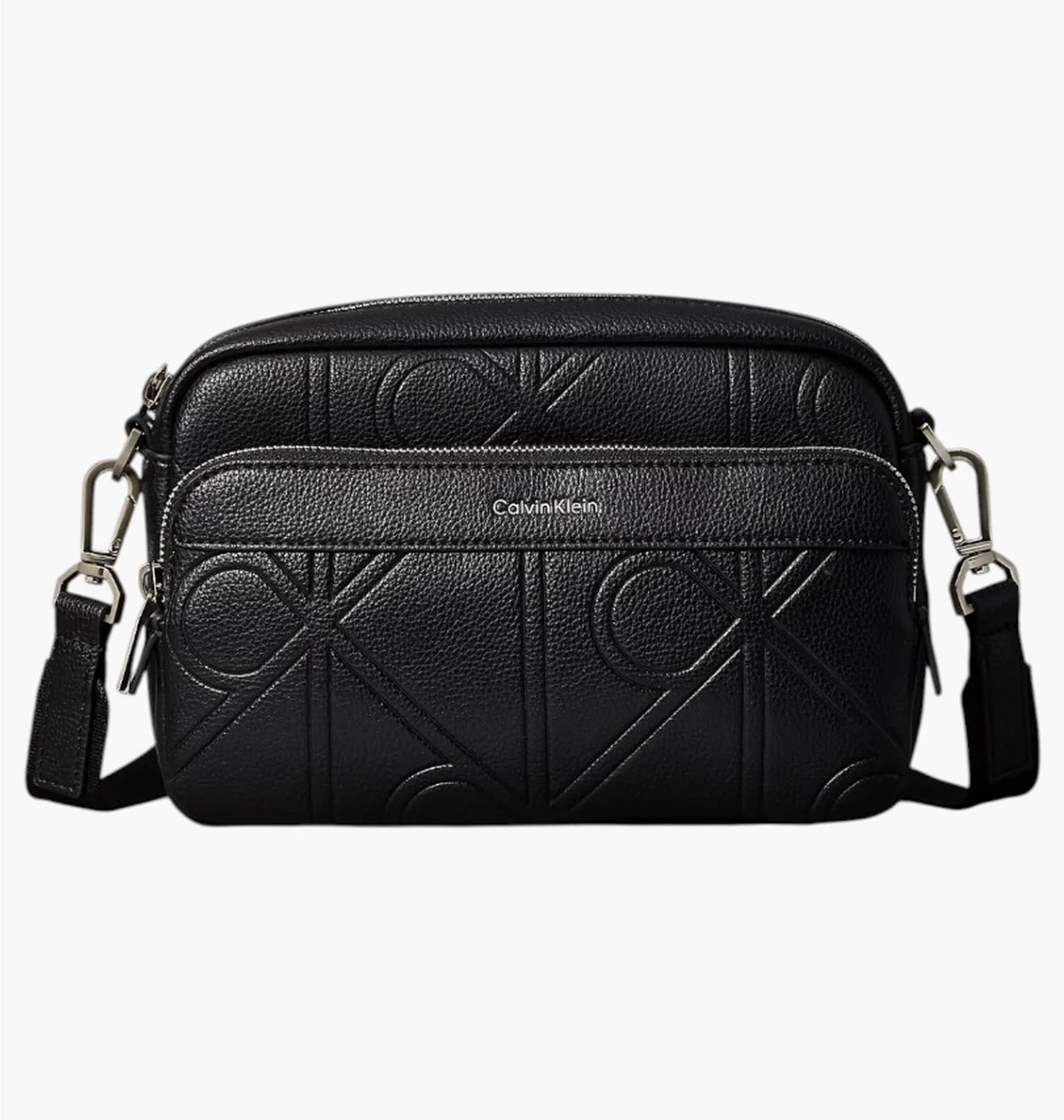 Сумка чоловіча Calvin Klein Embossed Emblem Crossbody Camera Black LV04D3330GUB1