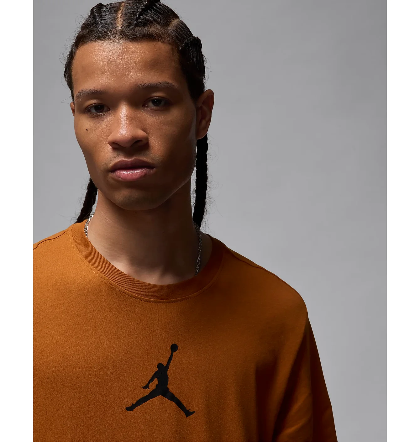 Футболка чоловіча Air Jordan Air Jumpss Crew Brown CW5190-228