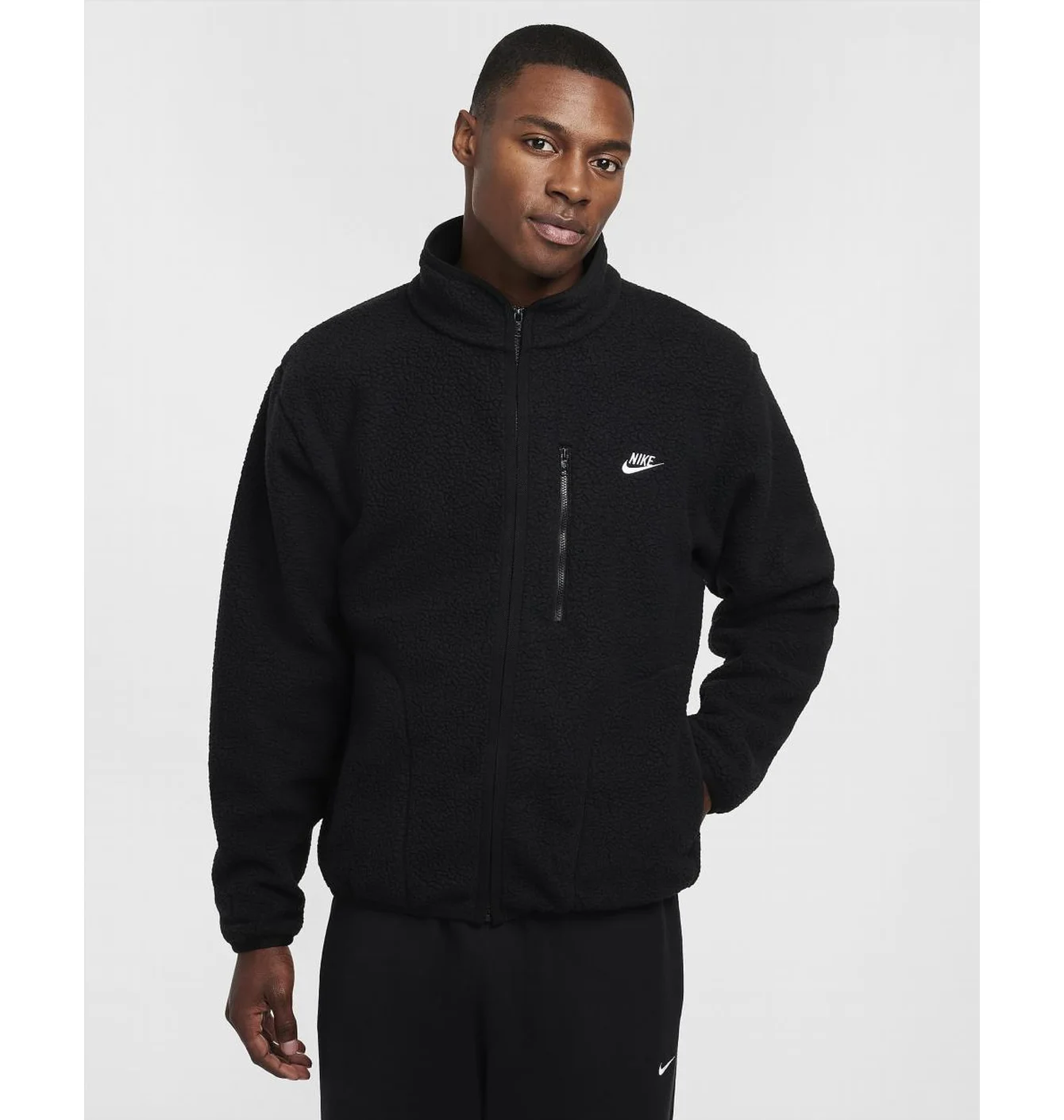 Куртка чоловіча Nike Sportswear Club Fleece Jacket Black FZ0888-010