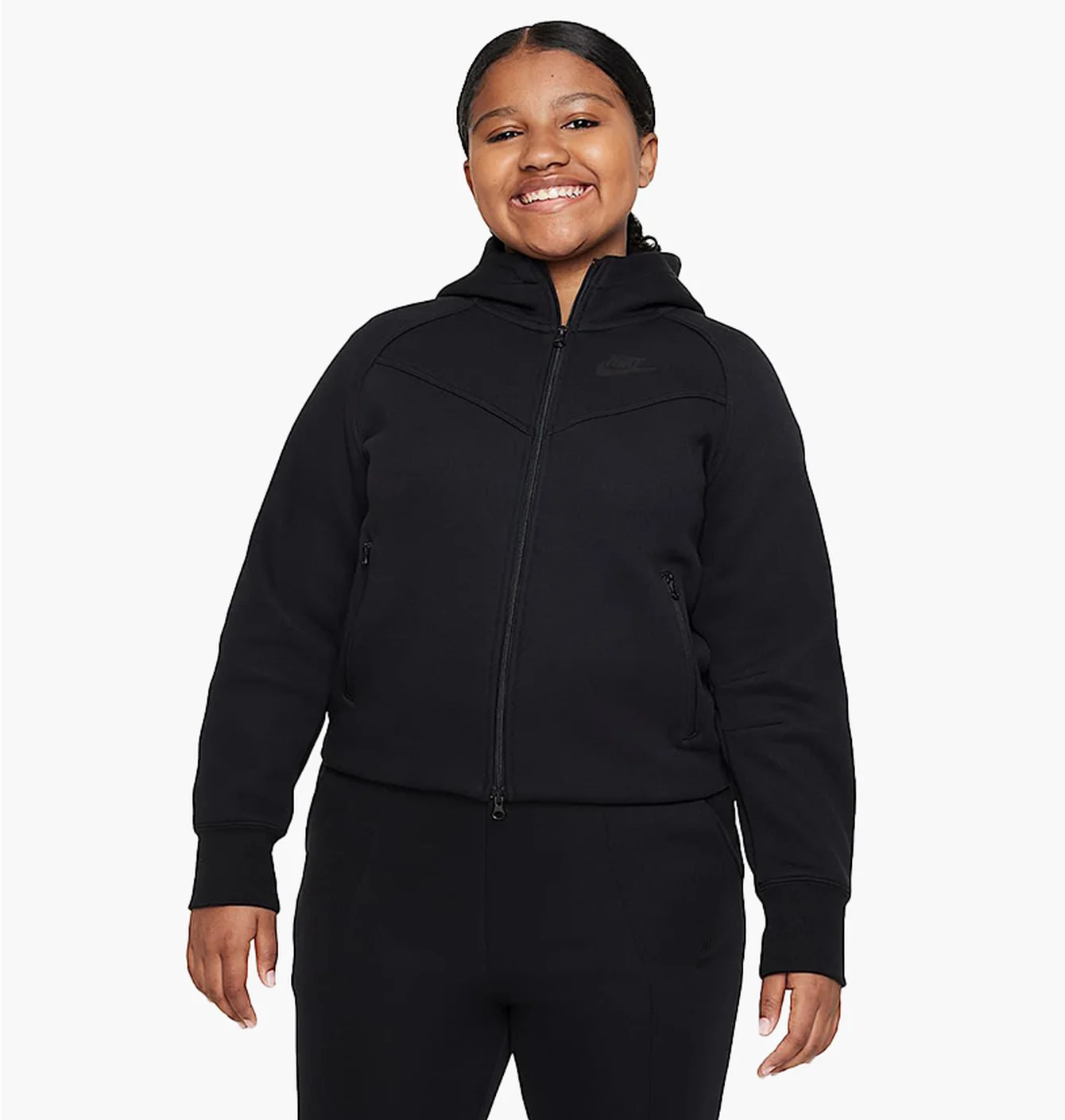 Толстовка дитяча Nike Sportswear Tech Fleece Black FD2980-010