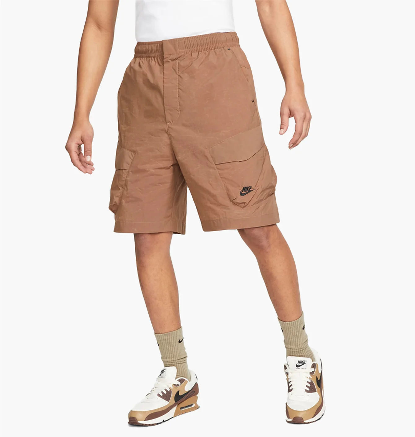 Шорти чоловічі Nike Sportswear Tech Essentials MenS Woven Unlined Utility Shorts Brown DM6484-256