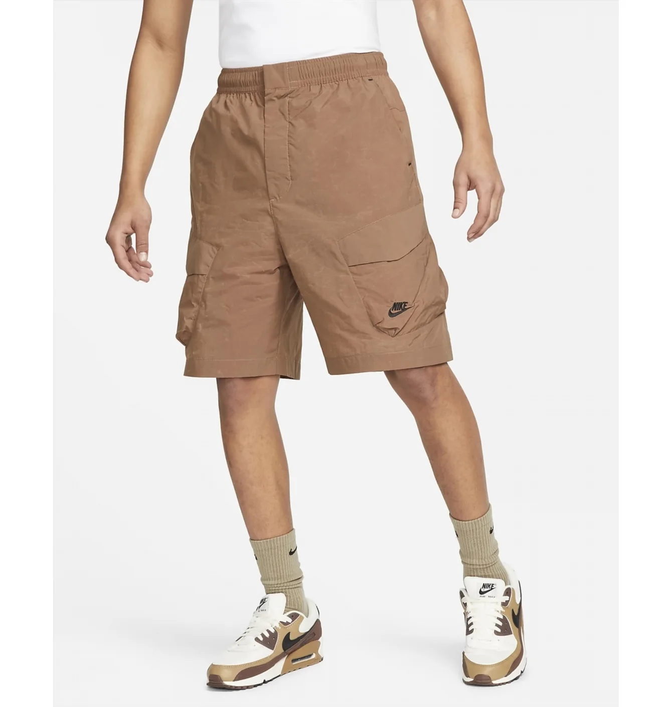 Шорти чоловічі Nike Sportswear Tech Essentials MenS Woven Unlined Utility Shorts Brown DM6484-256
