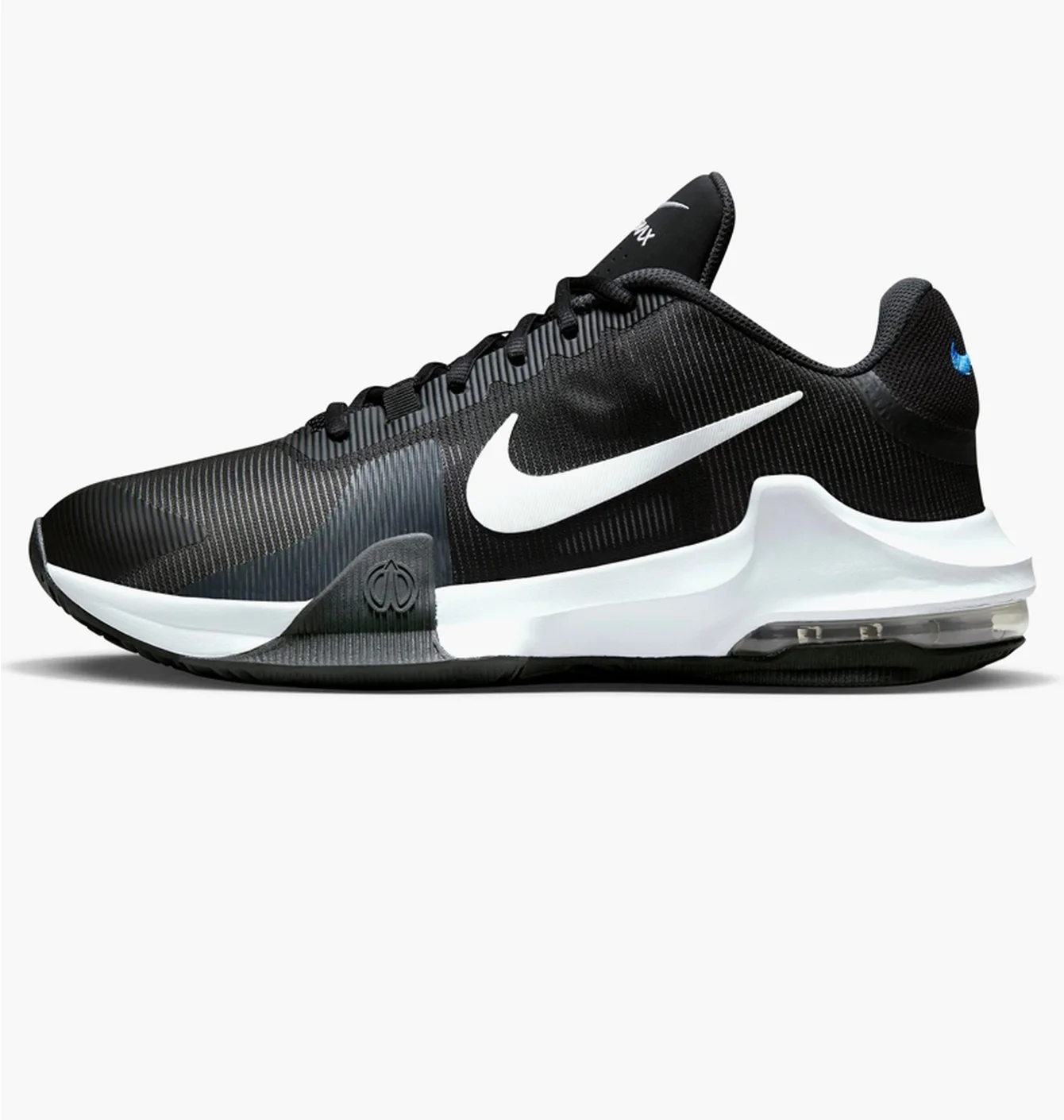 Кросівки чоловічі Nike Air Max Impact 4 Basketball Shoes Black Dm1124-001