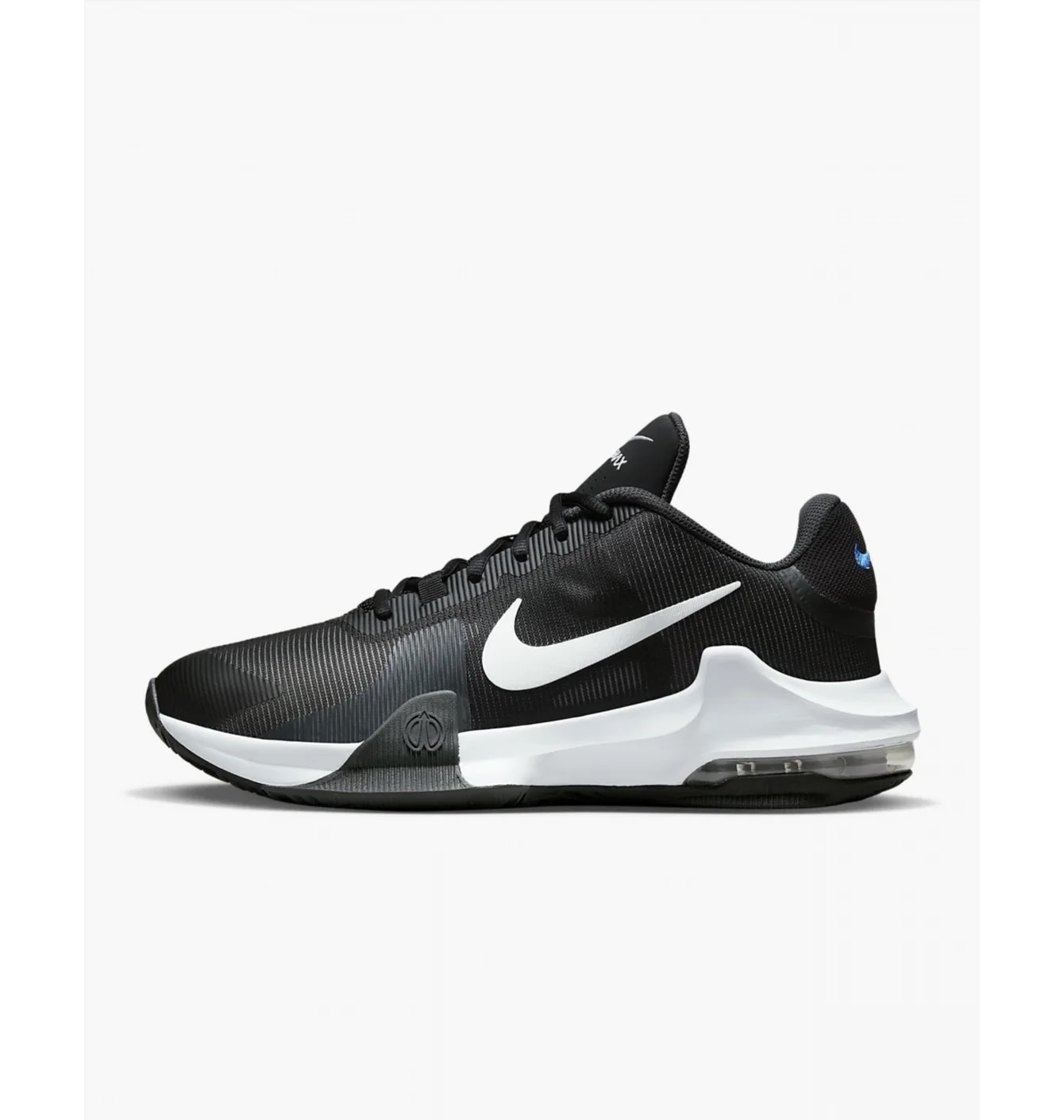 Кросівки чоловічі Nike Air Max Impact 4 Basketball Shoes Black Dm1124-001