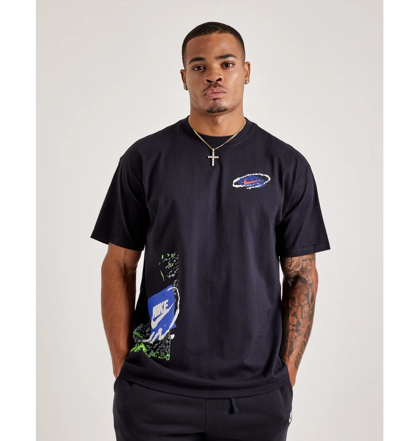 Nike Max 90 Retro Tee Black
