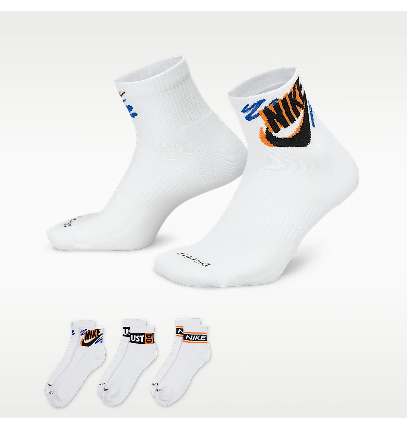 Носки Nike ED PLS ANKLE 3P SPORT