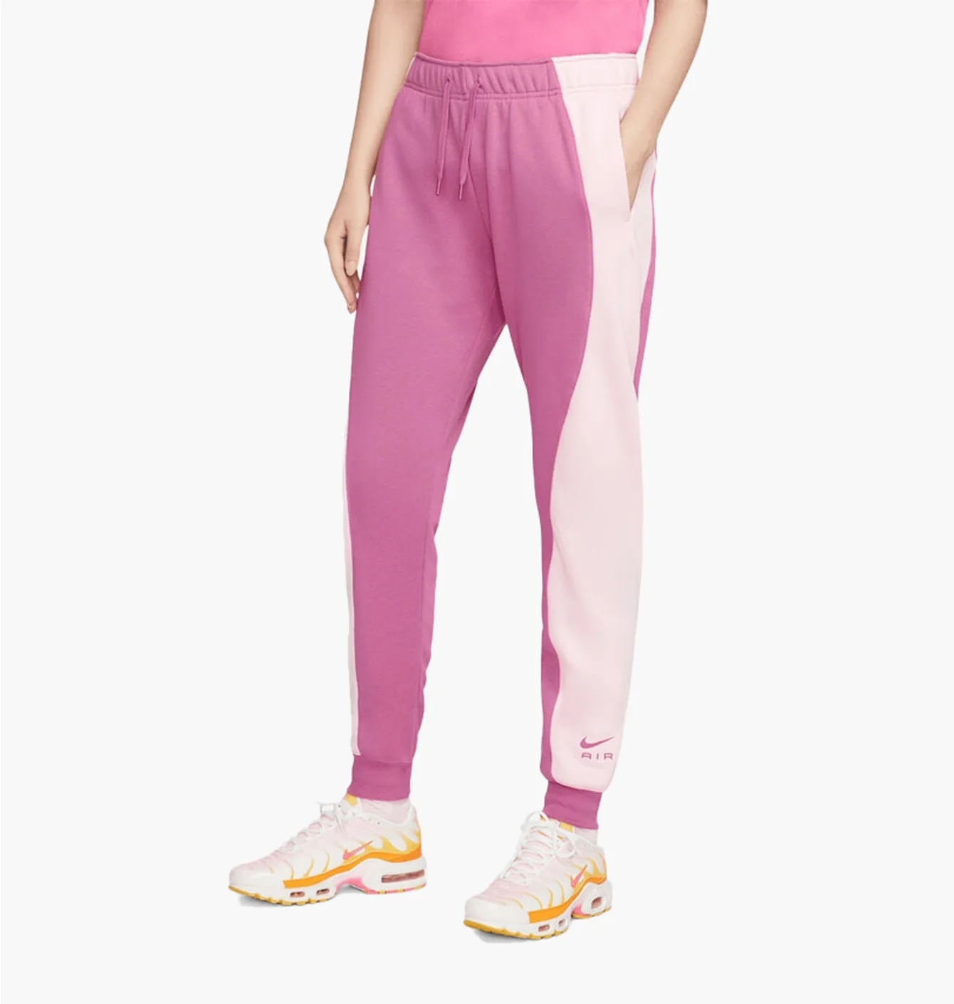 NIKE NSW MID-RISE AIR FLEECE JOGGERS