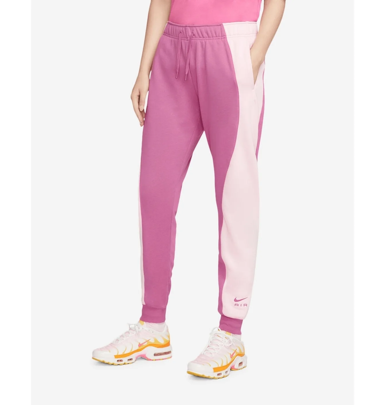 NIKE NSW MID-RISE AIR FLEECE JOGGERS