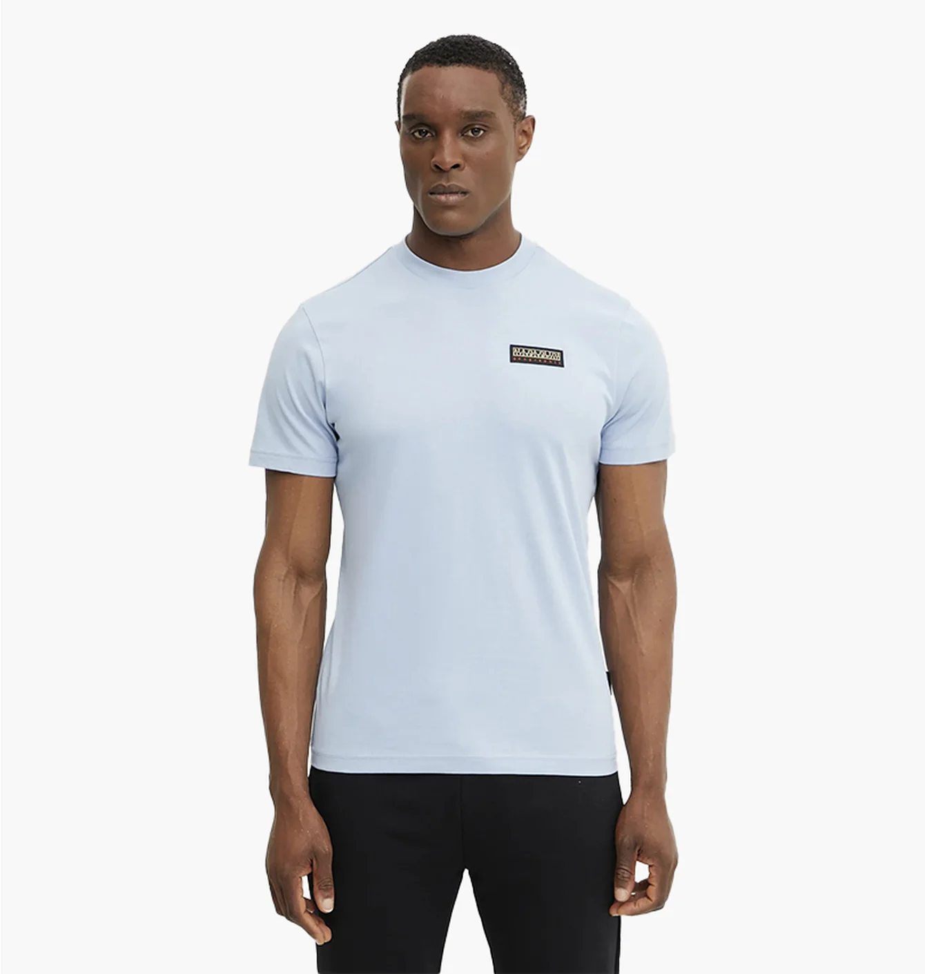 Футболка чоловіча Napapijri S-Kasba T-Shirt Light Blue NP0A4HQQI831