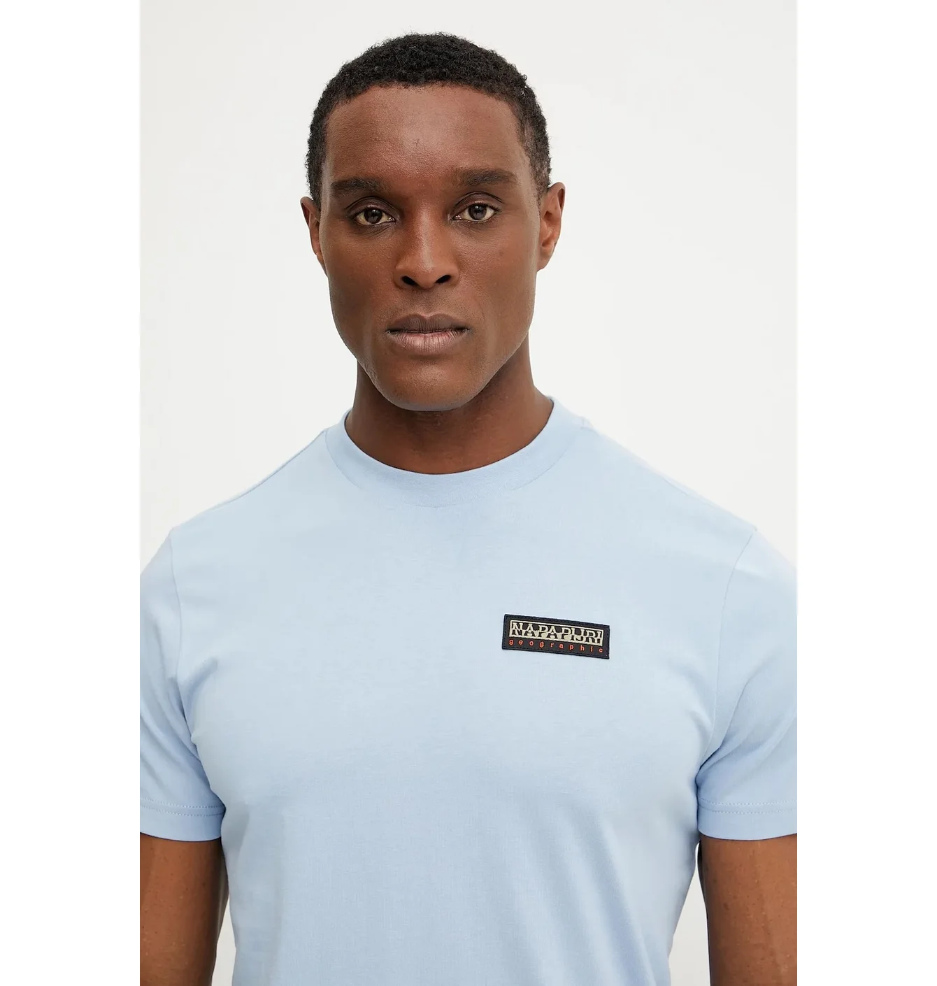 Футболка чоловіча Napapijri S-Kasba T-Shirt Light Blue NP0A4HQQI831