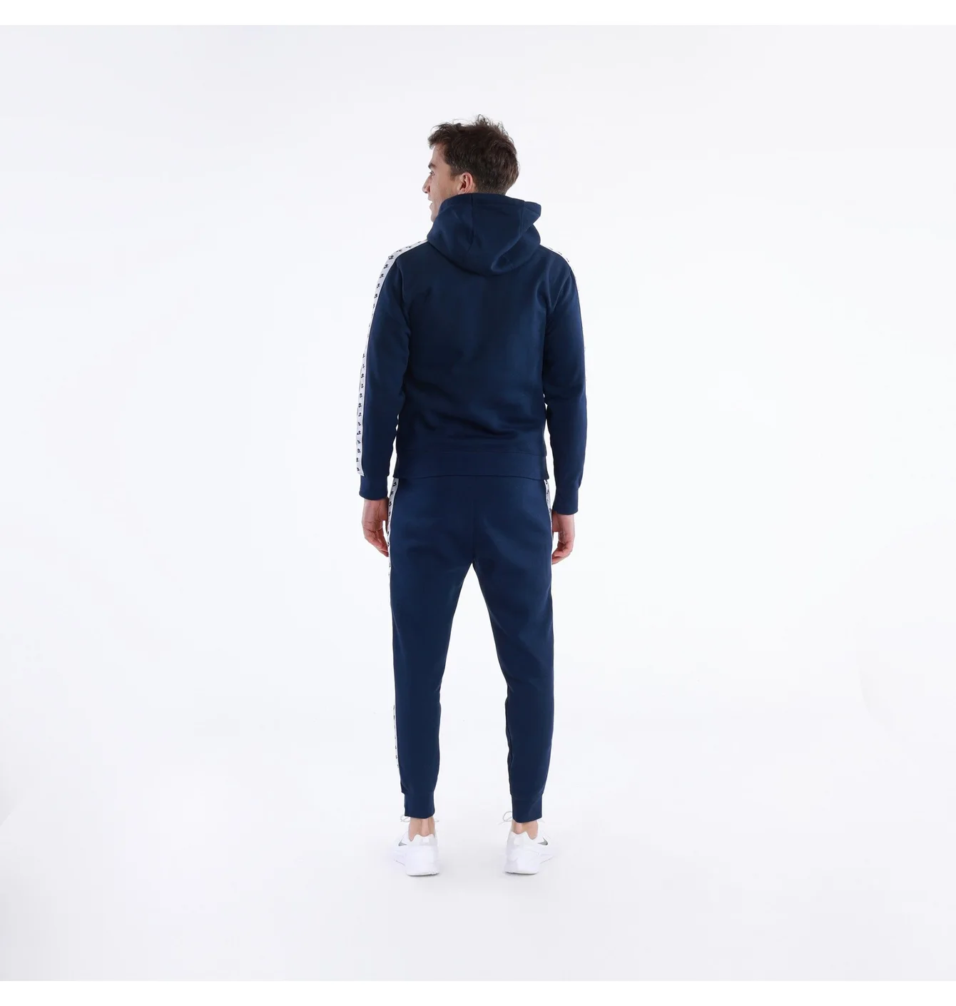 Спортивний костюм чоловічий Nike Essential Hooded Tracksuit Blue Dm6838-411
