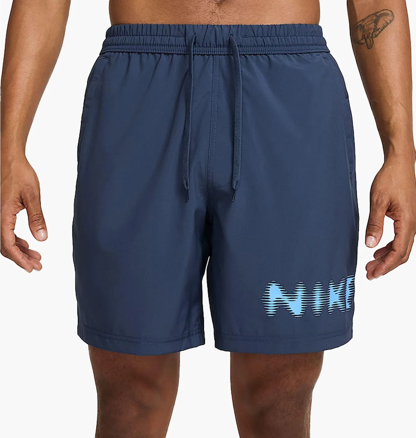 Шорти чоловічі Nike Dri-Fit Form 7 Unlined Swoosh Blue HJ3105-437