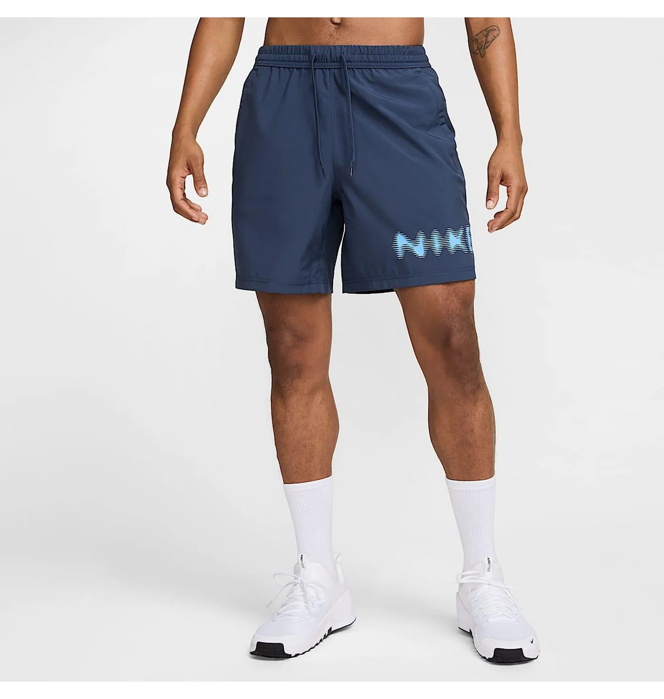 Шорти чоловічі Nike Dri-Fit Form 7 Unlined Swoosh Blue HJ3105-437