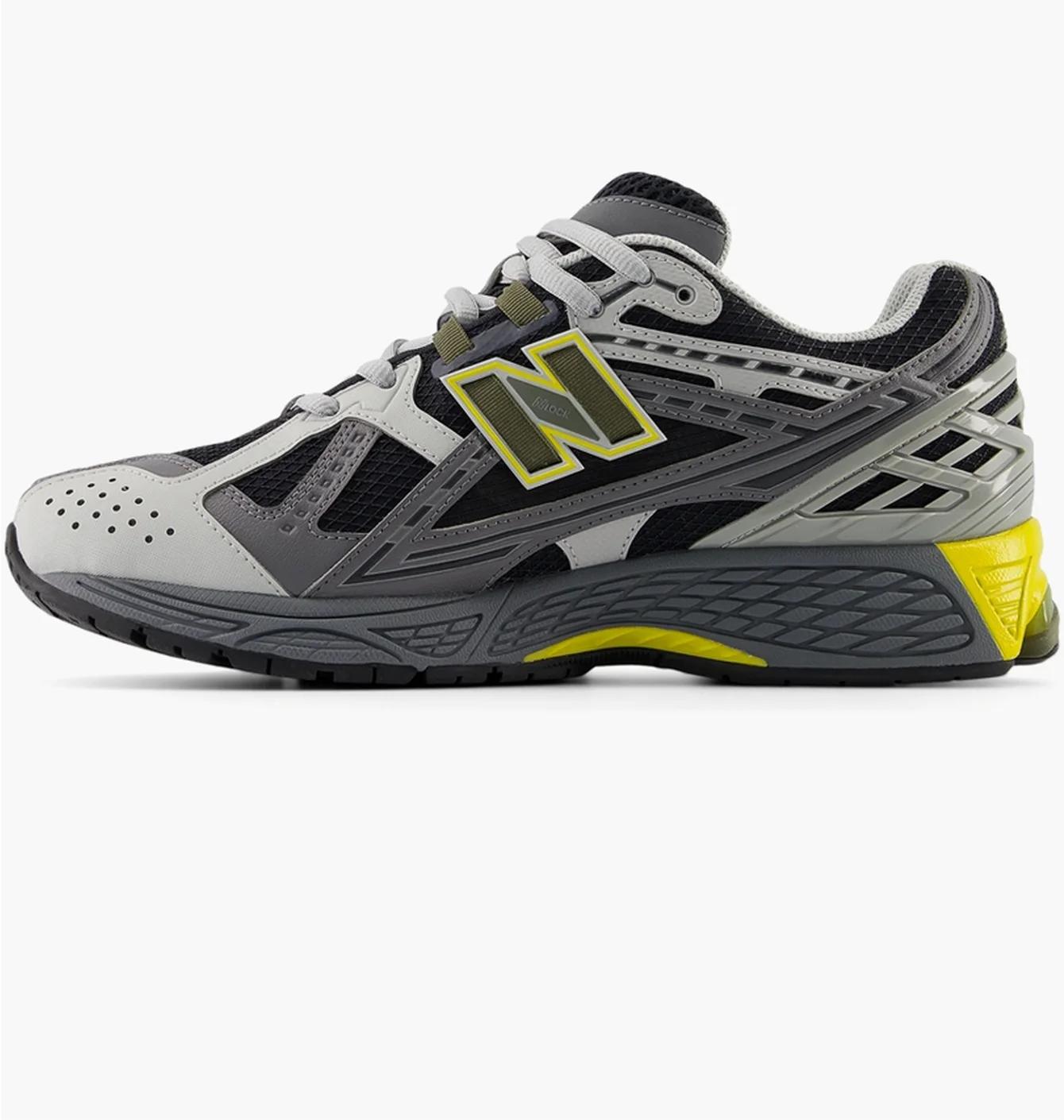 New Balance 1906 Castlerock Grey/Yellow